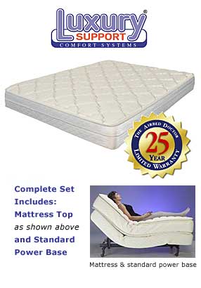 Luxury Support - Evolutions Adjustable Bed